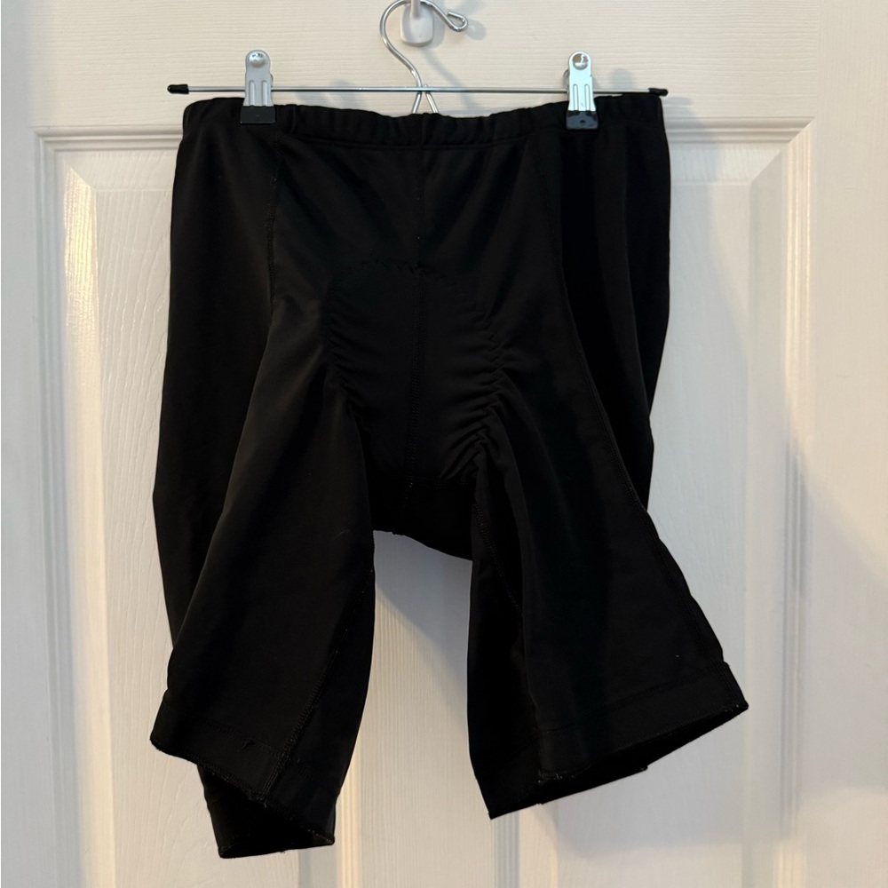 Trex Black Cycling Shorts unisex XL Preloved in great condition